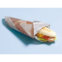 バーガー袋 No.22 アーティクル【weeco】 2000枚(100×20) 0562793 1ケース(2000枚入(100枚×20袋))（直送品）