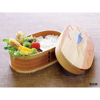 トーダイ 弁当容器 曲げわっぱ弁当箱 ナチュラル 一段 FH01W 1個 356FH01W（直送品）