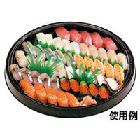 福助工業 寿司容器 寿司桶 丸桶5Hみかげ 60枚(10×6) 575860 1ケース(60枚入(10枚×6袋))（直送品）