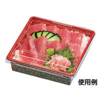 福助工業 寿司容器　富久折 D-60 雅　1200枚(50×24) 590711（直送品）