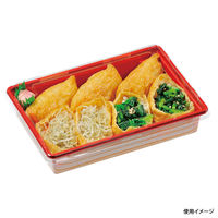 福助工業 寿司容器 富久折 D-10 木目 1000枚(50×20) 593915 1ケース(1000枚入(50枚×20袋))（直送品）