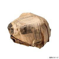 大阪ポリヱチレン販売 大阪ポリエチレン ヨーロピアンラッピングペーパー(茶) 300×450【weeco】　2000枚(1×2000)（直送品）