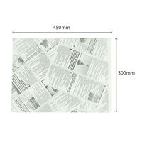 大阪ポリヱチレン販売 大阪ポリエチレン ヨーロピアンラッピングペーパー(白) 300×450【weeco】　2000枚(1×2000)（直送品）