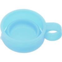 スケーター シリコン製携帯ミニコップ ブルー　介護 食器   KSL1BL 1個