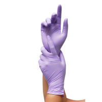 川西工業 検査検診用ニトリルグローブ ダリア 粉なし 250枚 L 2069L 1箱(250枚入)