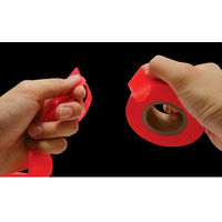 シンワ測定 マーキングテープ 30mm×50m 蛍光オレンジ 73800 1個