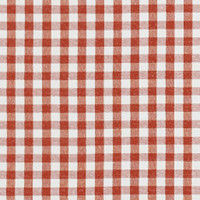 コルネ 既製カーテン ギンガム 幅1000×長さ1780mm ダークレッド G1022 1枚（直送品）