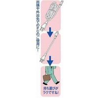 ヤザワコーポレーション ACアダプタ用コード付プラグ2P ACP2002BK 1個