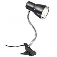 ヤザワコーポレーション フレキシブルクリップライト E26 電球なし ブラック CFX60X02BK 1台