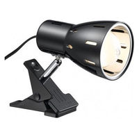 ヤザワコーポレーション クリップライト E26 電球なし ブラック CLX60X02BK 1台