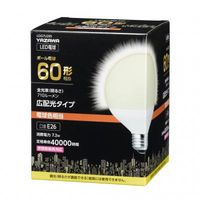 ヤザワコーポレーション G95ボール形LED電球 60W相当 LDG7LG95 1個