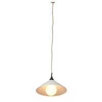 ヤザワコーポレーション ペンダントライト ホワイト E26 電球なし(1灯) PDX10017WH 1台