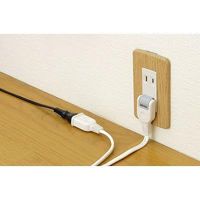 ヤザワコーポレーション 耐トラ付延長コード 1個口 0.5m 白 Y021005WH 1個