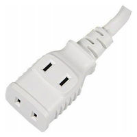 ヤザワコーポレーション Y02201WH/耐トラ付タップ 2個口 1m 白 Y02201WH 1個