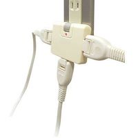 延長コード  電源タップ AC×3個口   雷ガード付  ブラック Y02CK300BK YAZAWA 1個