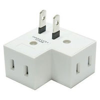 延長コード  電源タップ AC×3個口     ホワイト Y02FSU300WH YAZAWA 1個