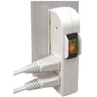 ヤザワコーポレーション 雷サージ・ブレーカー内蔵集中スイッチ付サイドタップ Y02SBK310WH 1個