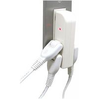 ヤザワコーポレーション 雷サージ付サイドタップ 3個口 白 Y02SK300WH 1個