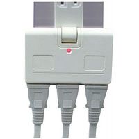 ヤザワコーポレーション Y02UK300WH/雷サージ付アンダータップ Y02UK300WH 1個