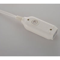 オーム電機 磁石付タップ 3個口 1m HS-T1273W（直送品）