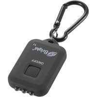 オーム電機 E-Bright LED懐中電灯 IPX4 18lm 30分 ソー MS-03K 1個