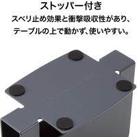 オープン工業 金属製メニュ-スタンド CH-70-BK 1台