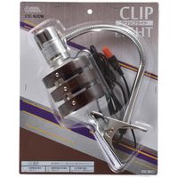 オーム電機 クリップライト ウッドリング ダークブラウン E17【電球別売】 LTC-N2DW 1個