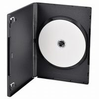 オーム電機 DVD&CDケース 1枚収納×5ケース OA-RDVD-5PK 1パック(5個)