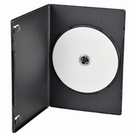 オーム電機 DVD&CDケース スリムタイプ 1枚収納×10個パック OA-RDVS-10PK 1個