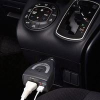 オーム電機 monban 車載用ACインバーター 60W USBポート付 OSE-DA060U05-K 1個