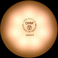 オーム電機 LED電球 レフランプミニ形 E17 40形相当 3W 電球色 広角タイプ140° LDR3L-W-E17 A9