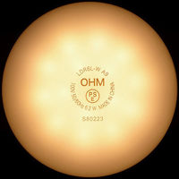 オーム電機 LED電球 レフランプ形 E26 60形相当 6W 電球色 広角タ LDR6L-W A9 1個