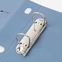 セキセイ ロックリングファイル A5 ブルー F-332 2冊