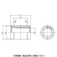 日本ベアリング スライドブッシュ SM形(シングル・標準形) SMS40 1個（直送品）