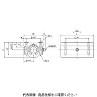 日本ベアリング スライドロータリーブッシュ SMAーR形(ブロック形) SMA8RW 1個（直送品）