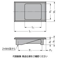 スガツネ工業 埋込取手 5103型 5103ー80 1セット(3個)（直送品）