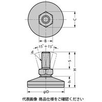 スガツネ工業 ロータリープレイン RP型 RPー70M14ーG RP-70M14-G 1セット(3個)（直送品）
