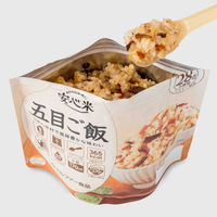 【非常食】 アルファー食品 安心米五目ご飯 114217611 5年10ヶ月保存 1セット（15食入）