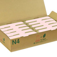 ムトウユニパック 封筒長 4 NTピンク 80 サイド 11011613 1箱(1000枚)