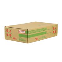 ムトウユニパック 長4 奉書 枠なし 11018112 1箱(500枚)