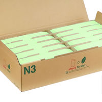 ムトウユニパック 長3 NTグリーン 80 ワクナシ 11020610 1箱(1000枚)