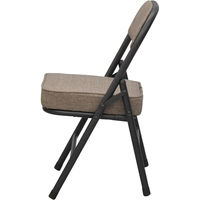 エイ・アイ・エス 折畳座厚ローチェア ブラウン AATL-01 BR 1脚（直送品）