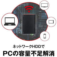 NAS（ネットワークハードディスク）6TB 2ドライブ リンクステーション HDD LS220D0602G 1台 バッファロー（直送品）