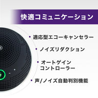 ヤマハ ユニファイドコミュニケーションスピーカーフォン ブラック YVC-200（B） 1台（直送品）