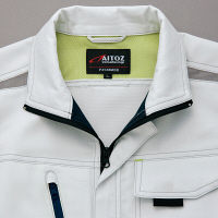 アイトス HERO’S UNIFORM 長袖ブルゾン シルバーグレー S 2501-003-S（直送品）