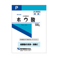 日本薬局方 ホウ酸 結晶 500g 健栄製薬 結膜嚢の洗浄・消毒【第3類医薬品】