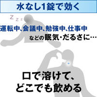 トメルミン 12錠 ライオン　水なしで飲める 眠気止め薬 眠気防止薬【第3類医薬品】