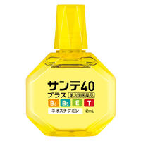 サンテ40プラス 12ml 参天製薬　目薬 目の疲れ 目のかすみ 充血 目のかゆみ 眼病予防【第3類医薬品】