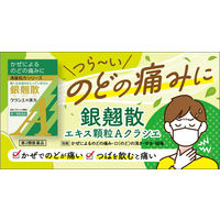 銀翹散エキス顆粒Aクラシエ 9包 クラシエ薬品　漢方薬 かぜによるのどの痛み・はれ【第2類医薬品】