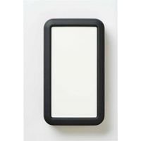 タカチ電機工業 LCS型シリコンカバー付プラスチックケース オフホワイト/ダークグレー LCS115ーNーWD 1個 1セット(5個)（直送品）